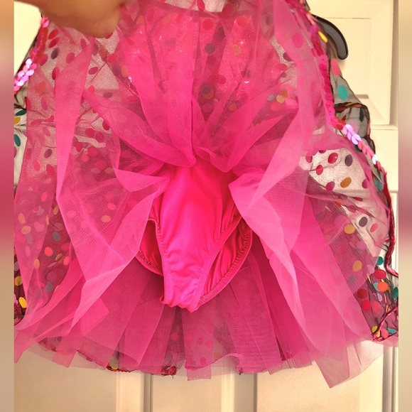 Curtain Call Adorable Dance Dress NEW with garment bag! CS (more sizes avail!) - Picture 8 of 8
